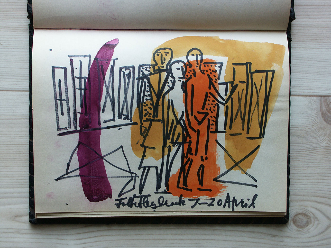 015-Exhibitions Erik Hjortsjo’s Studio, Kavlingenvagen, Lund